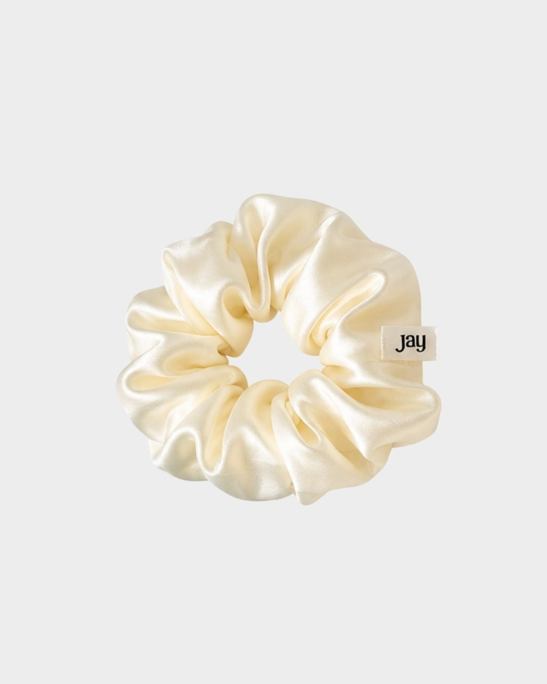 Silk Scrunchie in Sand