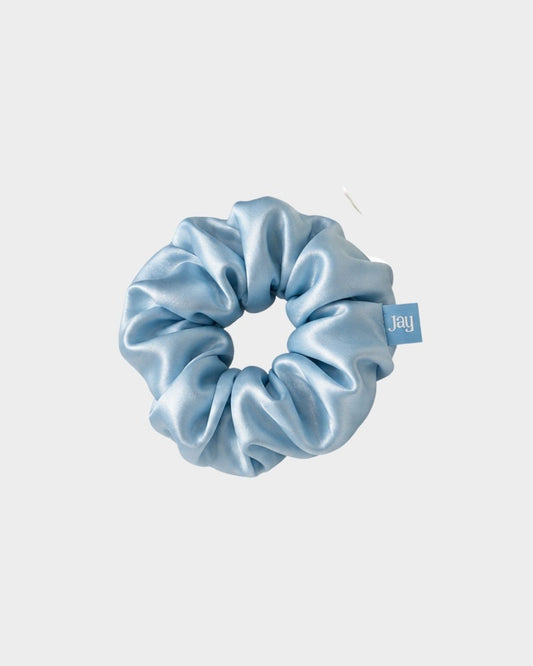Silk Scrunchie in Sky