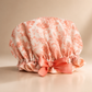Pink Toile Shower Cap