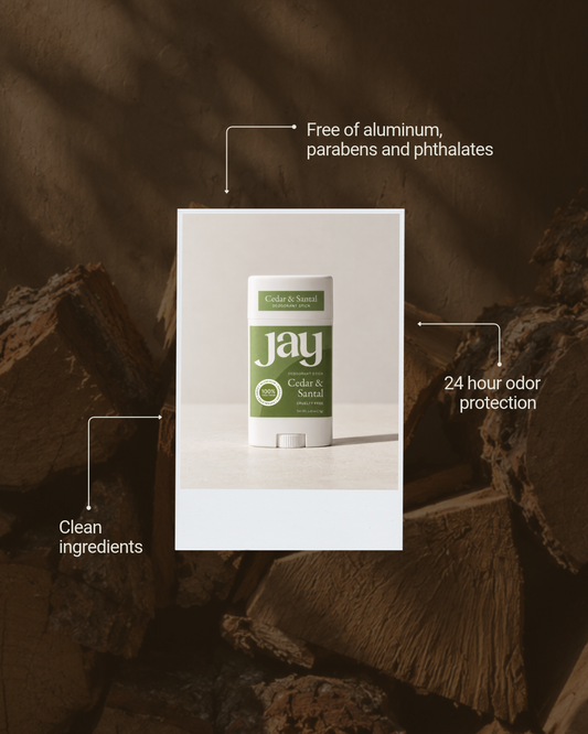 Natural Deodorant - Cedar & Santal
